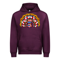 Usa Gnome Sunflower Rainbow Urban Hoodie | Teevron