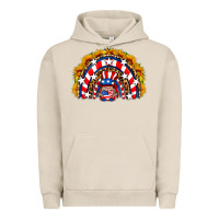 Pigment French Oak usa gnome sunflower rainbow Urban Hoodie - HRA Design Shop