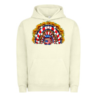 Pigment Pistachio usa gnome sunflower rainbow Urban Hoodie - HRA Design Shop