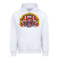 White usa gnome sunflower rainbow Urban Hoodie - HRA Design Shop