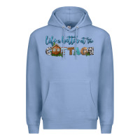 Colony Blue life is better at the cottage Premium Hoodie - HRA Design Shop