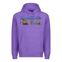 Purple life is better at the cottage Premium Hoodie - HRA Design Shop
