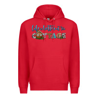 Red life is better at the cottage Premium Hoodie - HRA Design Shop