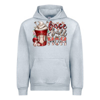 Heather Grey baseball mom coffee Urban Hoodie - RacoonDesign
