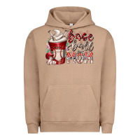 Pigment Burro baseball mom coffee Urban Hoodie - RacoonDesign