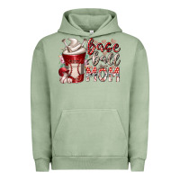 Pigment Oil Green baseball mom coffee Urban Hoodie - RacoonDesign