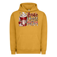 Pigment Peanut Butter baseball mom coffee Urban Hoodie - RacoonDesign