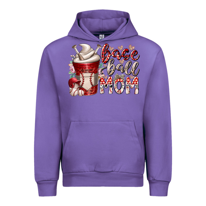Baseball Mom Coffee Urban Hoodie by RacoonDesign | Teevron