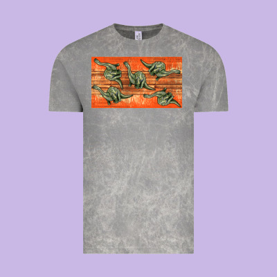 Dinosaur Brontosaurus Sippy Cup Vintage Tee Designed By Artiststas