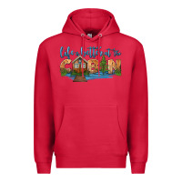 Cardinal life is better at the cabin Premium Hoodie - HRA Design Shop