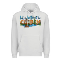 Life Is Better At The Cabin Premium Hoodie | Teevron