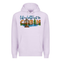 Lilac life is better at the cabin Premium Hoodie - HRA Design Shop