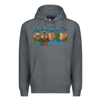 Rock life is better at the cabin Premium Hoodie - HRA Design Shop