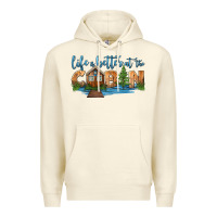 Sandshell life is better at the cabin Premium Hoodie - HRA Design Shop