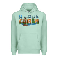 Seafoam life is better at the cabin Premium Hoodie - HRA Design Shop