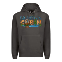 Smoke life is better at the cabin Premium Hoodie - HRA Design Shop