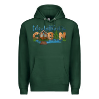 Sports Green life is better at the cabin Premium Hoodie - HRA Design Shop