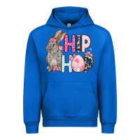 Cobalt Easter Day Hip hop bunny Urban Hoodie - OliviaCreatesArt