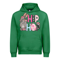 Emerald Easter Day Hip hop bunny Urban Hoodie - OliviaCreatesArt