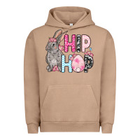 Pigment Burro Easter Day Hip hop bunny Urban Hoodie - OliviaCreatesArt