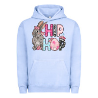 Pigment Grape Ice Easter Day Hip hop bunny Urban Hoodie - OliviaCreatesArt