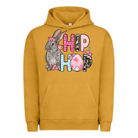 Pigment Peanut Butter Easter Day Hip hop bunny Urban Hoodie - OliviaCreatesArt
