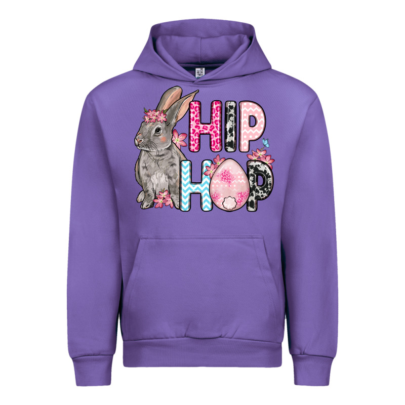 Easter Day Hip Hop Bunny Urban Hoodie by OliviaCreatesArt | Teevron