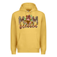 Antique Gold mom blessed Premium Hoodie - RacoonDesign
