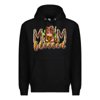 Black mom blessed Premium Hoodie - RacoonDesign