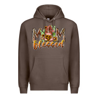 Coffee mom blessed Premium Hoodie - RacoonDesign