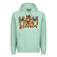 Seafoam mom blessed Premium Hoodie - RacoonDesign