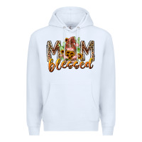 White mom blessed Premium Hoodie - RacoonDesign