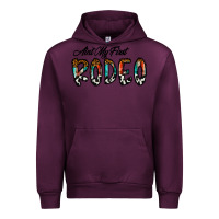 Mauve Wine ain't my firstpsd Urban Hoodie - CowhideDigitalArt