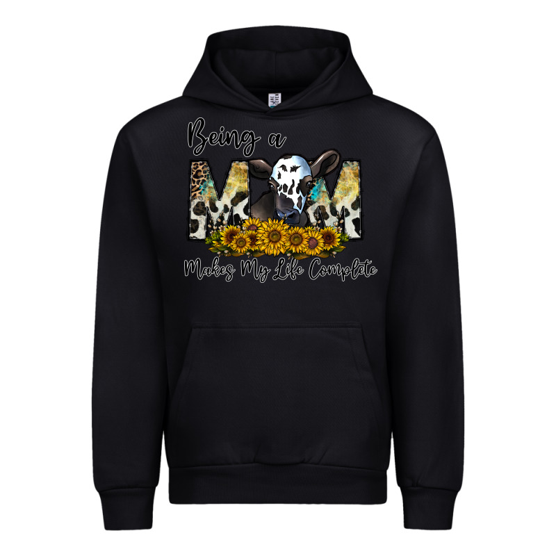 Being A Mom Makes My Life Complate Urban Hoodie by CowhideDigitalArt | Teevron