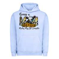Pigment Grape Ice being a mom makes my life complate Urban Hoodie - CowhideDigitalArt