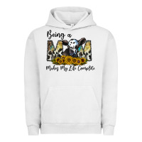Pigment Lunar Rock being a mom makes my life complate Urban Hoodie - CowhideDigitalArt