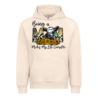 Sandshell being a mom makes my life complate Urban Hoodie - CowhideDigitalArt