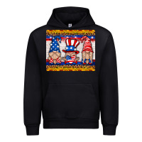 Black usa gnome mouse pad Urban Hoodie - HRA Design Shop