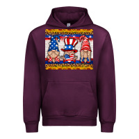 Mauve Wine usa gnome mouse pad Urban Hoodie - HRA Design Shop