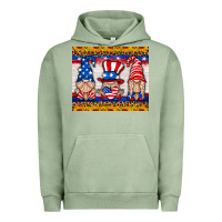 Pigment Oil Green usa gnome mouse pad Urban Hoodie - HRA Design Shop