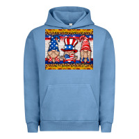Pigment Pebble Blue usa gnome mouse pad Urban Hoodie - HRA Design Shop