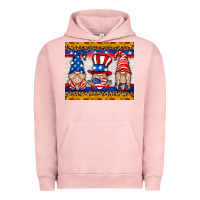 Pigment Salmon usa gnome mouse pad Urban Hoodie - HRA Design Shop