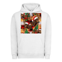 Pigment Lunar Rock christmas horse leopard tartan Urban Hoodie - FaDigitalArtStudio
