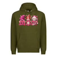 Army Green Mom Gnomes Premium Hoodie - RacoonDesign