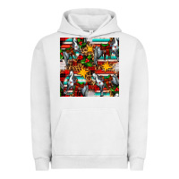 Pigment Lunar Rock christmas horse leopard tartan Urban Hoodie - FaDigitalArtStudio