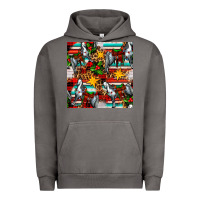 Pigment Tornado christmas horse leopard tartan Urban Hoodie - FaDigitalArtStudio