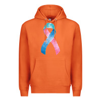 Carrot thyroid cancer ribbon fa element Premium Hoodie - FaDigitalArtStudio