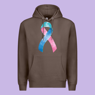 Thyroid Cancer Ribbon Fa Element Premium Hoodie Designed By Fadigitalartstudio