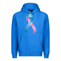 True Royal thyroid cancer ribbon fa element Premium Hoodie - FaDigitalArtStudio