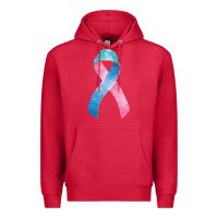 Cardinal thyroid cancer ribbon fa element Premium Hoodie - FaDigitalArtStudio